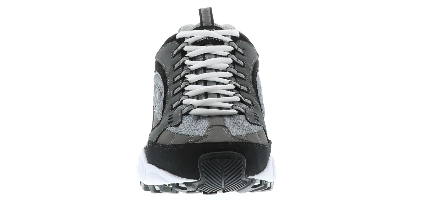 Running Shoes|Walking Shoes|SKECHERS Stamina Men's Wide-Width Walking Shoe Grey