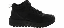 Soft Toe Boots|Slip Resistant|SKECHERS Street Treader Scorron Men’s Slip Resistant Work Shoe Black