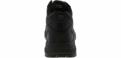 Soft Toe Boots|Slip Resistant|SKECHERS Street Treader Scorron Men’s Slip Resistant Work Shoe Black