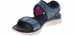 Comfort Sandals|Outdoor Sandals|CLARKS Skechers Summit Cutest Icon Women's Sandal Blue