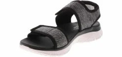 Comfort Sandals|Outdoor Sandals|SKECHERS Summit Cutest Icon Women's Sandal Black
