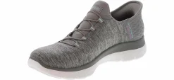 Walking Shoes|Athleisure & Casual|SKECHERS Summit Slip-Ins Women's Casual Shoe Grey