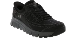 Running Shoes|Training Shoes|SKECHERS Summits AT Slip-Ins Men’s Wide-Width Running Shoe Black