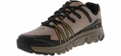 Hiking & Trail Shoes|Trail & Hiking Shoes|SKECHERS Summits AT Twin Bridges Men’s Wide-Width Outdoor Shoe Beige