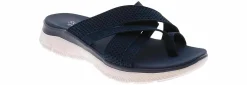 Comfort Sandals|Flat Sandals|SKECHERS Summits Fantasy Walk Women's Comfort Sandal Blue