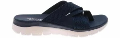 Comfort Sandals|Flat Sandals|SKECHERS Summits Fantasy Walk Women's Comfort Sandal Blue