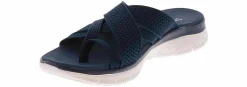 Comfort Sandals|Flat Sandals|SKECHERS Summits Fantasy Walk Women's Comfort Sandal Blue