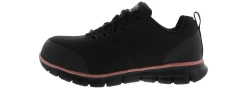 Safety Toe Athletics|SKECHERS Sure Track Chiton Women’s Alloy Toe Work Shoe Black