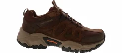 Comfort Shoes|Trail & Hiking Shoes|SKECHERS Terraform Selvin Men’s Wide-Width Hiking Shoe Brown
