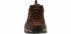 Comfort Shoes|Trail & Hiking Shoes|SKECHERS Terraform Selvin Men’s Wide-Width Hiking Shoe Brown