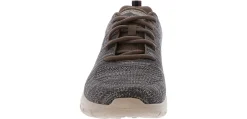 Running Shoes|Training Shoes|SKECHERS Track Front Men’s Running Shoe Grey