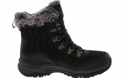 Short Boots & Booties|Winter Boots|SKECHERS Trego Cozy Women’s Snow Boot Black
