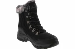 Short Boots & Booties|Winter Boots|SKECHERS Trego Cozy Women’s Snow Boot Black