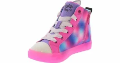 Athletic & Sneakers|Casual|SKECHERS Twinkle Sparks Ice Youth Girls’ (11-3) Light Up Hi-Top Sneaker Pink