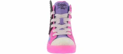 Athletic & Sneakers|Casual|SKECHERS Twinkle Sparks Ice Youth Girls’ (11-3) Light Up Hi-Top Sneaker Pink