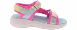 Sandals|Outdoor Shoes|SKECHERS Unicorn Dreams Majestic Bliss Youth Girls’ (11-3) Light Up Sandal Pink