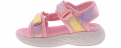 Sandals|SKECHERS Unicorn Dreams Majestic Bliss Toddler Girls’ (5-10) Light-Up Sandal Pink