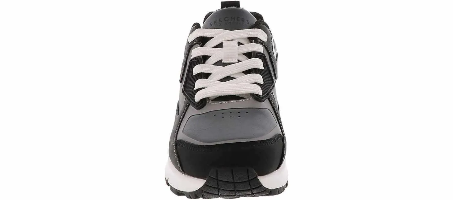 Athletic & Sneakers|Athletics & Sneakers|SKECHERS Uno Gen1 Color Surge Youth Kids’ (11-7) Athletic Shoe Black
