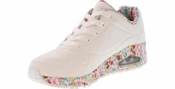 Walking Shoes|Athleisure & Casual|SKECHERS Uno Majestic Garden Women’s Athletic Shoe White