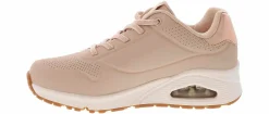 Walking Shoes|Athleisure & Casual|SKECHERS Uno Shimmer Away Women’s Athletic Sneaker Beige