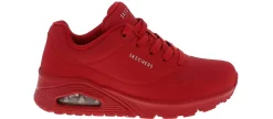 Athleisure & Casual|SKECHERS Uno Stand On Air Women’s Lifestyle Sneaker Red