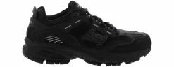 Walking Shoes|Comfort|SKECHERS Vigor 2.0 Nanobet Men’s Wide-Width Walking Shoe Black