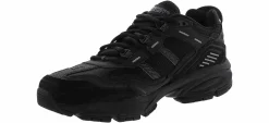 Walking Shoes|Comfort|SKECHERS Vigor 2.0 Nanobet Men’s Wide-Width Walking Shoe Black