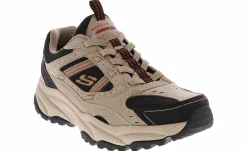 Walking Shoes|Athleisure & Casual|SKECHERS Vigor At Men’s Wide-Width Athletic Shoe Beige