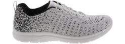 Walking Shoes|Athleisure & Casual|SKECHERS Virtue Knit Bungee Women’s Athletic Sneaker White