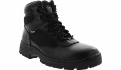 Soft Toe Boots|SKECHERS Wascana Benen Men's Soft Toe Work Boot Black