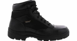 Soft Toe Boots|SKECHERS Wascana Benen Men's Soft Toe Work Boot Black