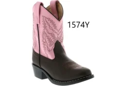 Boots|SMOKY MOUNTAIN Monterey Junior Girls' (4-6) Western Boot Brown