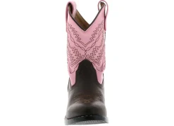 Boots|SMOKY MOUNTAIN Monterey Toddler Girls' (6-10) Western Boot Brown