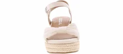 Sandals|BTW Soda Dorothy Eyelet Youth Girls' (11-3) Wedge Sandal White