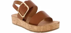 Comfort Sandals|Wedge & Platform Sandals|SODA Raccoon Women's Fashion Sandal Beige