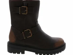 Wedge & Heeled Boots|SODA Scout Women’s Fashion Boot Brown
