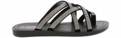 Flip Flops|Flat Sandals|SODA Setup Women's Fashion Sandal Black
