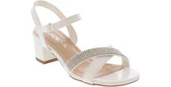 Casual|Dress Shoes|SODA Youth Girls’ (11-3) Dress Heel White