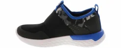 Athletics & Sneakers|SPALDING Champ Camo Youth Boys’ (11-3) Wide-Width Running Shoe Black