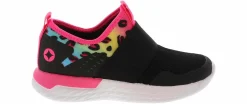 Athletic & Sneakers|Casual|SPALDING Champ Cheetah Youth Girls’ (11-4) Athletic Shoe Black