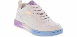 Athletic & Sneakers|Casual|SPALDING Melanie Youth Girls' (13-6) Court Sneaker White