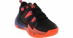 Athletics & Sneakers|SPALDING Regulator Firey Coral Youth Boys’ (11-7) Basketball Shoe Black