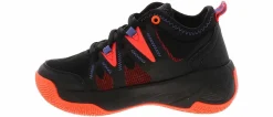 Athletics & Sneakers|SPALDING Regulator Firey Coral Youth Boys’ (11-7) Basketball Shoe Black