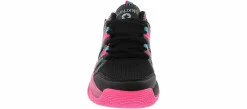 Athletic & Sneakers|SPALDING Regulator Pink Youth Girls’ (11-7) Mid Top Basketball Sneaker Black