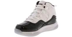 Athletics & Sneakers|SPALDING Sideline Youth Boys' (11-3) Wide-Width Mid Top Basketball Sneaker White