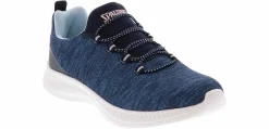 Athleisure & Casual|SPALDING Twister Bungee Women's Wide-Width Athletic Shoe Blue