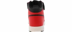 Athletics & Sneakers|SPALDING Vertex Youth Boys’ (11-3) Hi-Top Sneaker Red
