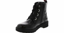 Boots|SPROX Eden 2 Patent Youth Girls' (11-4) Combat Boot Black