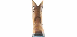 Safety Toe Boots|Slip Resistant|STEEL BLUE Heeler Met Men's Steel Toe Work Boot Brown