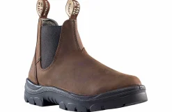 Metguard|Safety Toe Boots|STEEL BLUE Hobart Met Men's Steel Toe Work Boot Brown